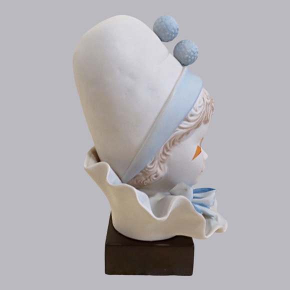 Cybis Porcelain Clown FUNNY FACE Child Bust Head 9.5 Inches Tall - Picture 3 of 7